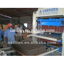 hydraulic interlocking block making machine